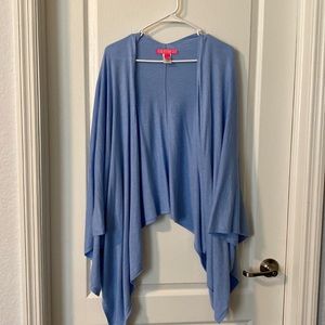 Lilly Pulitzer viscose and cashmere blend wrap
